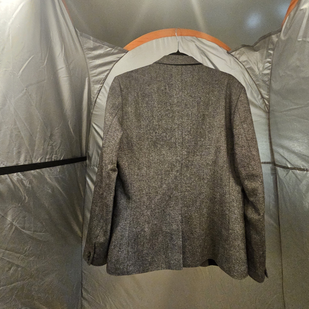 Men's H&M Tan Slim Fit Tweed Blazer Jacket Size 42R - Picture 14 of 16